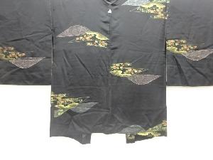 遠山模様織出し一ツ紋羽織